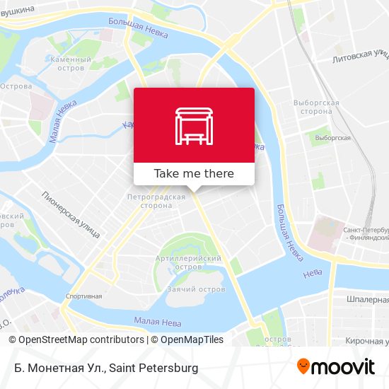 Б. Монетная Ул. map
