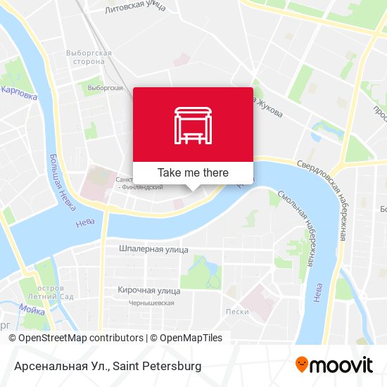 Арсенальная Ул. map
