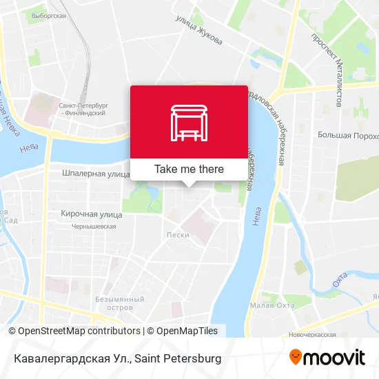 Кавалергардская Ул. map
