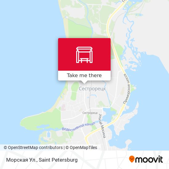 Морская Ул. map