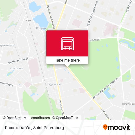 Рашетова Ул. map