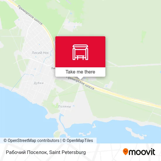 Рабочий Поселок map