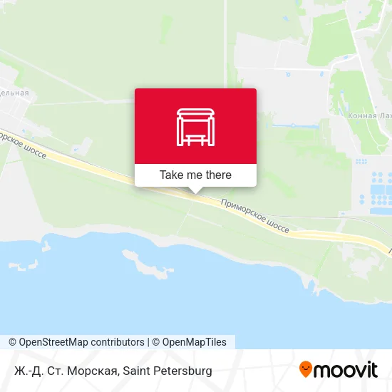 Ж.-Д. Ст. Морская map