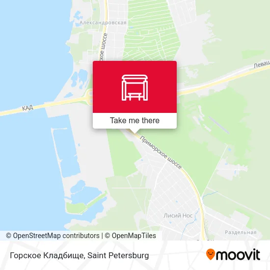 Горское Кладбище map