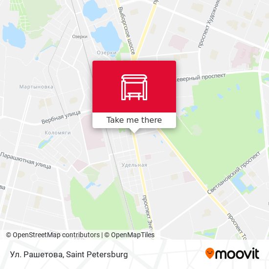 Ул. Рашетова map