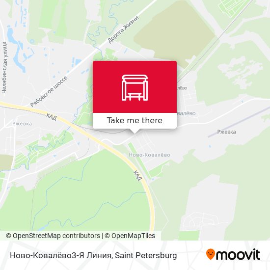 Ново-Ковалёво3-Я Линия map