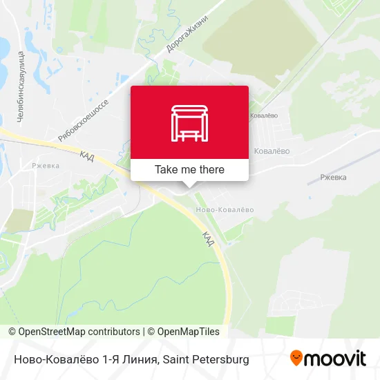 Ново-Ковалёво 1-Я Линия map