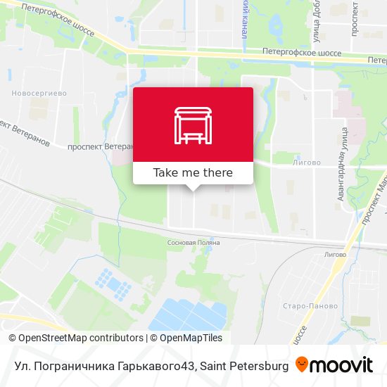 Ул. Пограничника Гарькавого43 map