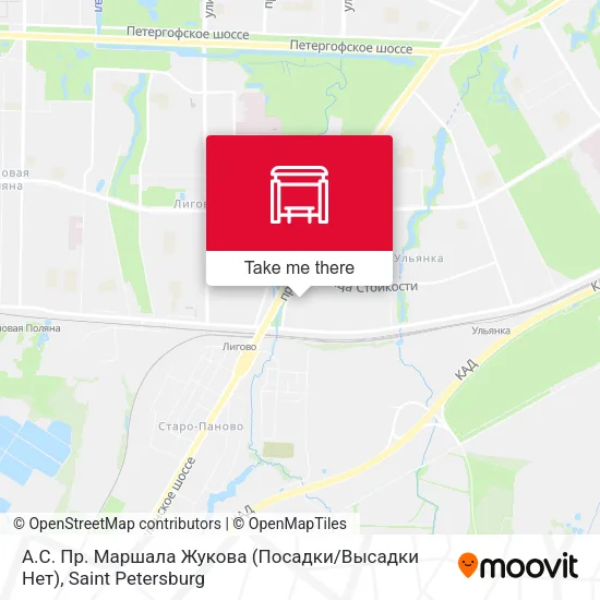 А.С. Пр. Маршала Жукова (Посадки / Высадки Нет) map