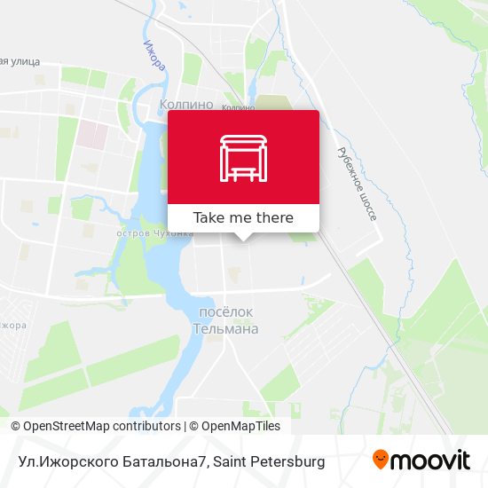 Ул.Ижорского Батальона7 map