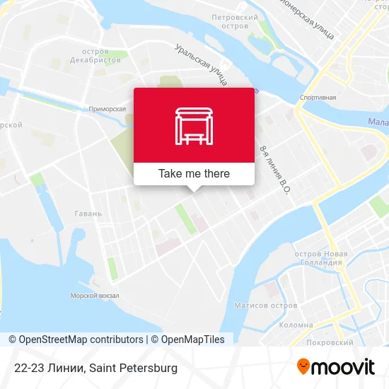 22-23 Линии map