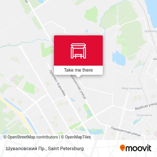 Шуваловский Пр. map