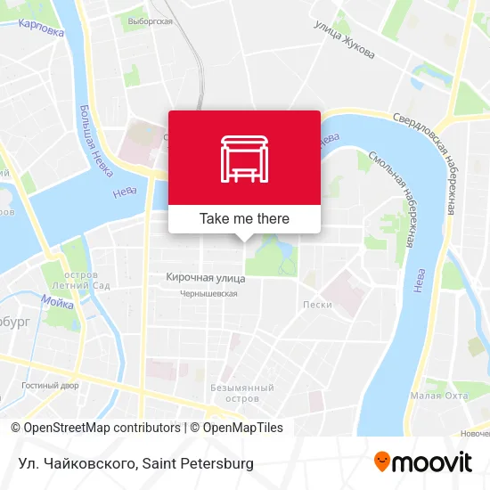 Ул. Чайковского map