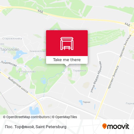 Пос. Торфяной map
