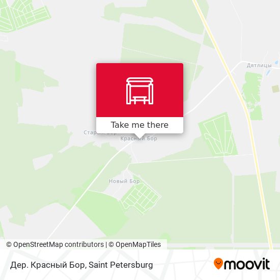 Дер. Красный Бор map