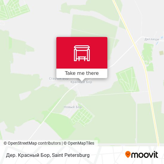 Дер. Красный Бор map