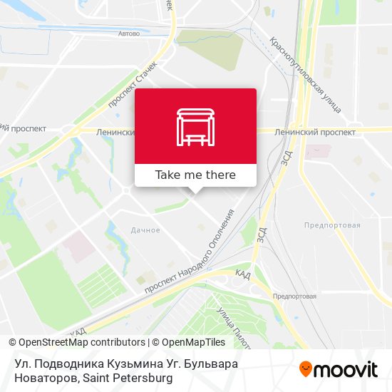 Ул. Подводника Кузьмина Уг. Бульвара Новаторов map