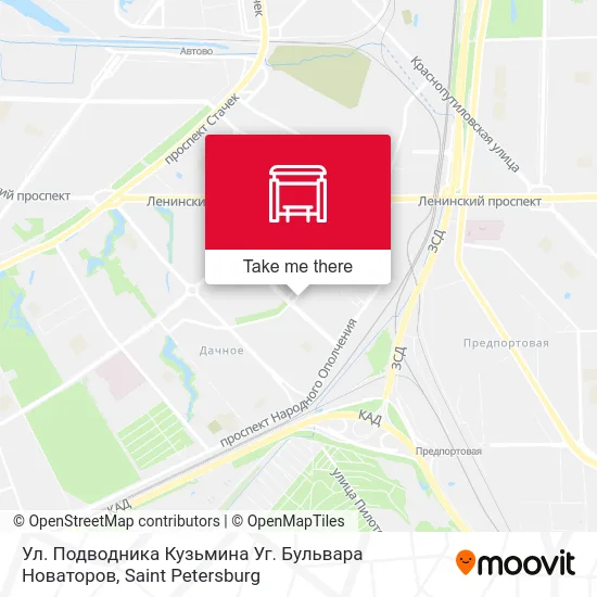 Ул. Подводника Кузьмина Уг. Бульвара Новаторов map