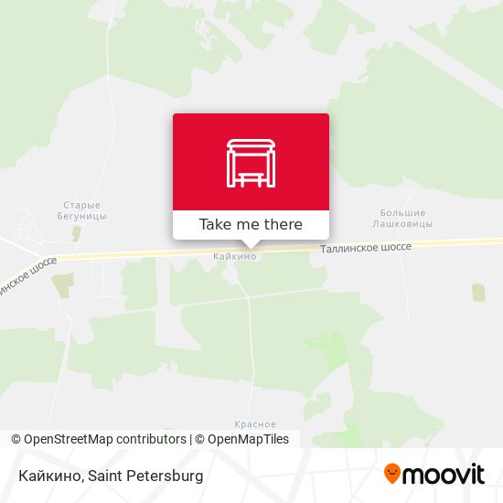 Кайкино map