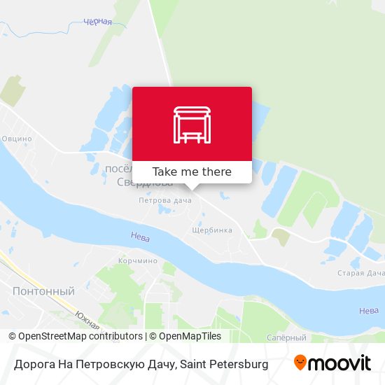 Дорога На Петровскую Дачу map