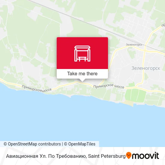 Авиационная Ул. По Требованию map