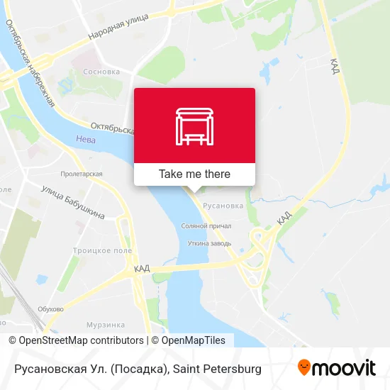 Русановская Ул. (Посадка) map