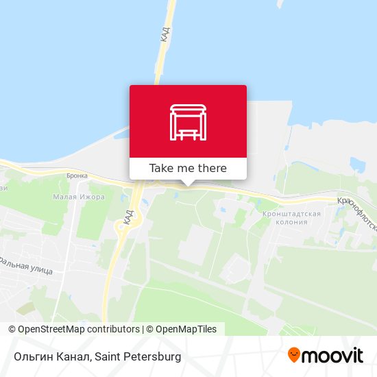 Ольгин Канал map