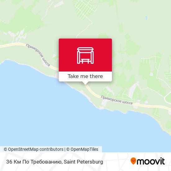 36 Км По Требованию map