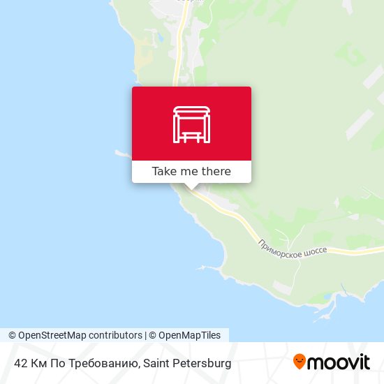 42 Км По Требованию map