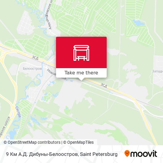 9 Км А.Д. Дибуны-Белоостров map