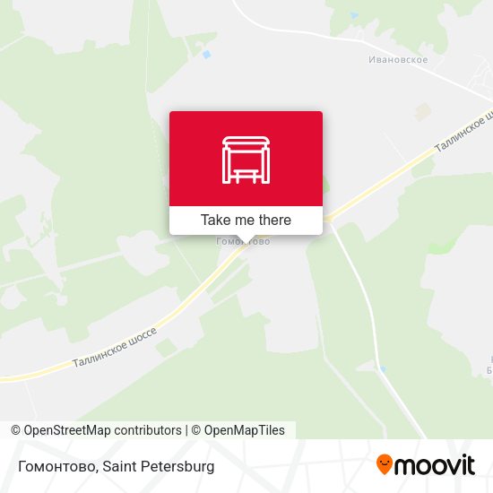 Гомонтово map