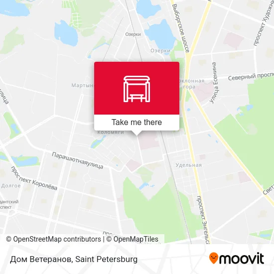 Дом Ветеранов map