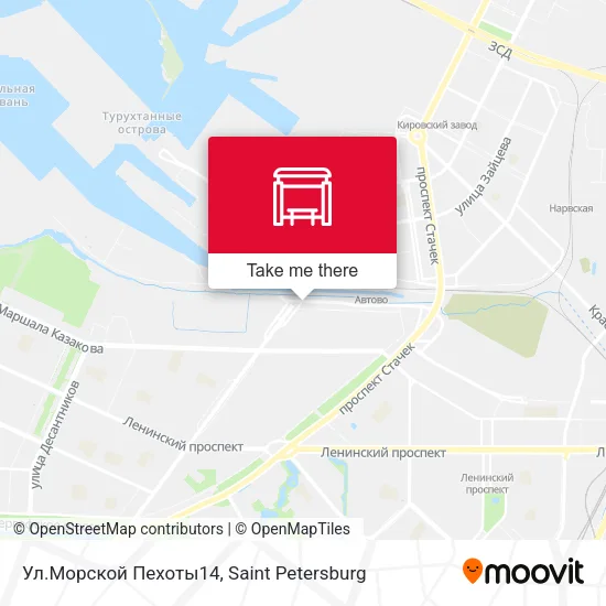 Ул.Морской Пехоты14 map