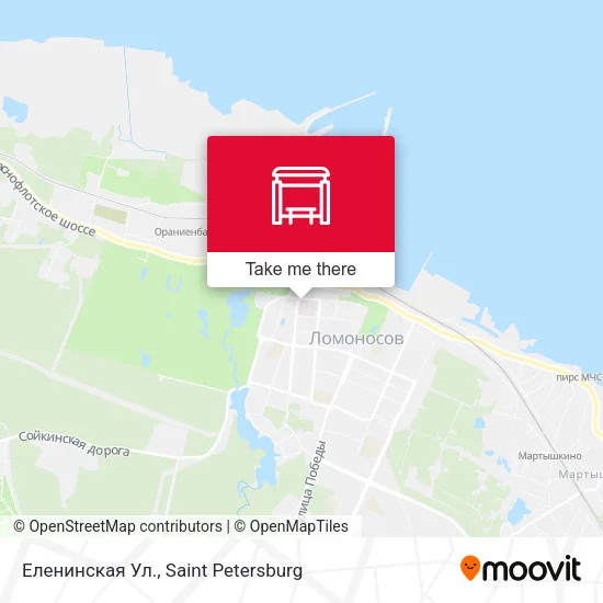 Еленинская Ул. map