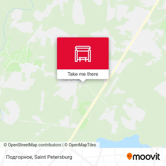 Подгорное map