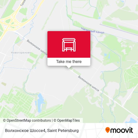 Волхонское Шоссе4 map