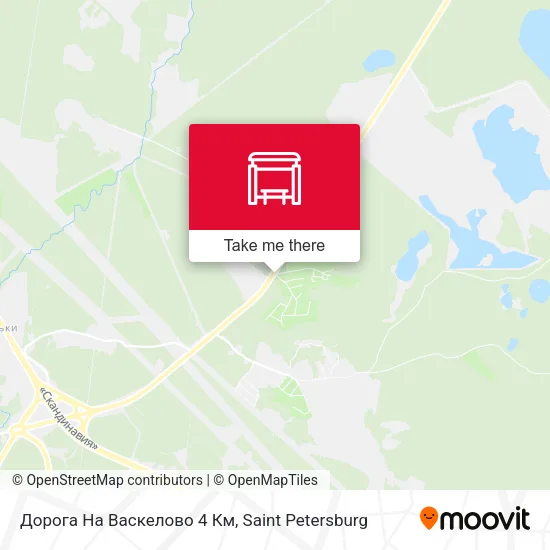 Дорога На Васкелово 4 Км map
