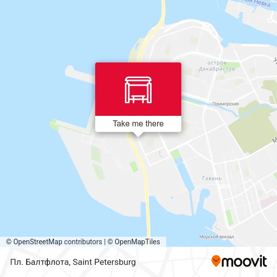 Пл. Балтфлота map