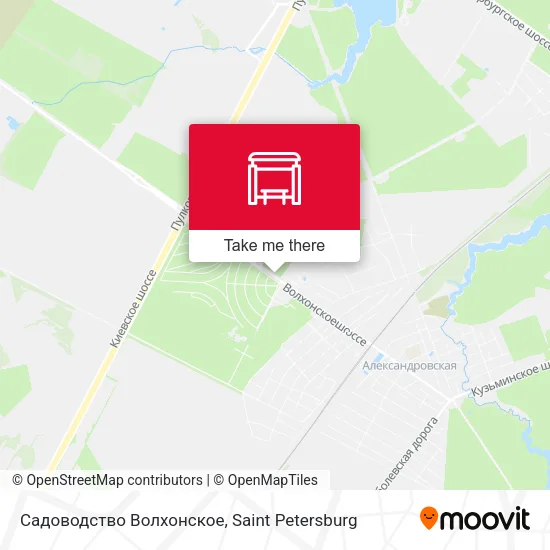 Садоводство Волхонское map