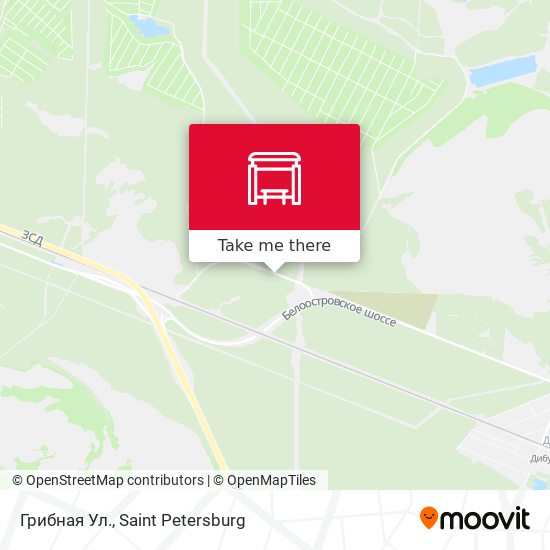 Грибная Ул. map