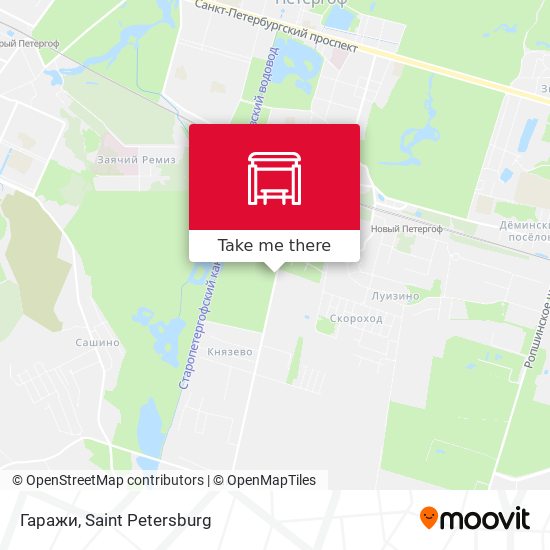 Гаражи map