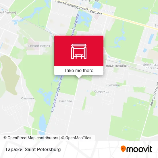 Гаражи map