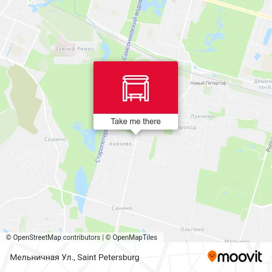 Мельничная Ул. map