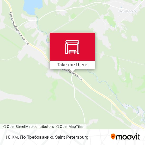 10 Км. По Требованию map