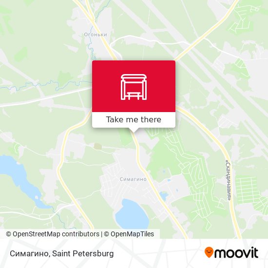 Симагино map