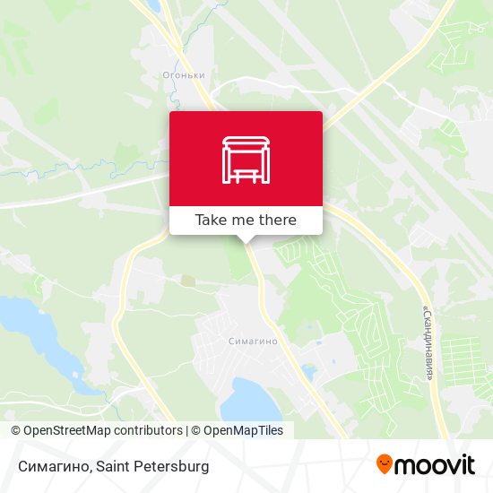 Симагино map
