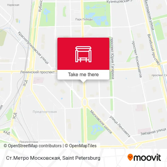Ст.Метро Московская map