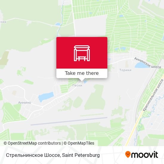 Стрельнинское Шоссе map