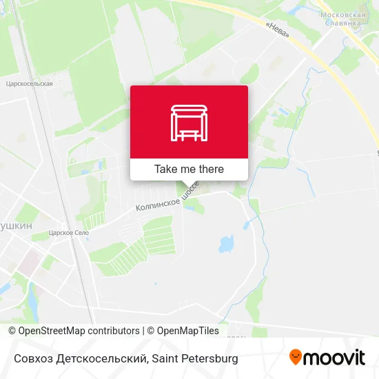 Совхоз Детскосельский map