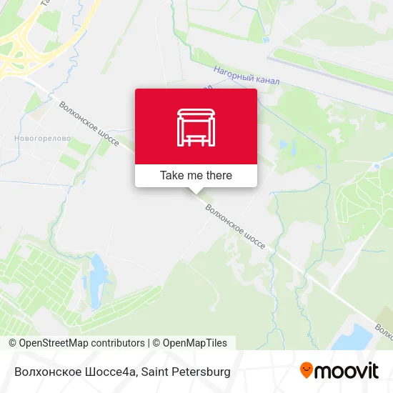 Волхонское Шоссе4а map